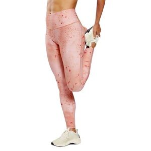 Reebok- Les Mills Lux High-Waisted Printed Tights